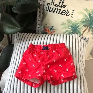 3/$15 Circo brand infant swim trunks Sz. 12m